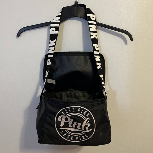 "Pink" Black Insulated Lunch Bag - Picture 2 of 3